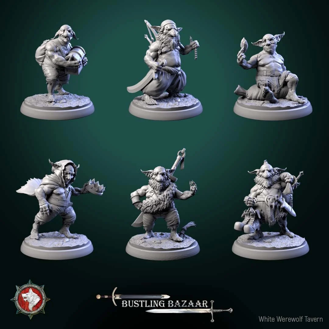 Loot Goblins - Resin Tabletop Miniature
