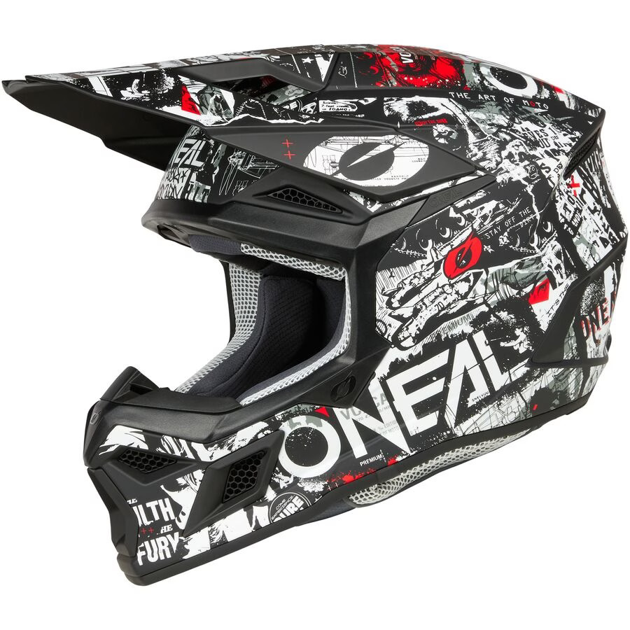 O'Neal 2026 3 Series Helmet - Attack - Black/White, X-Small 0625-371