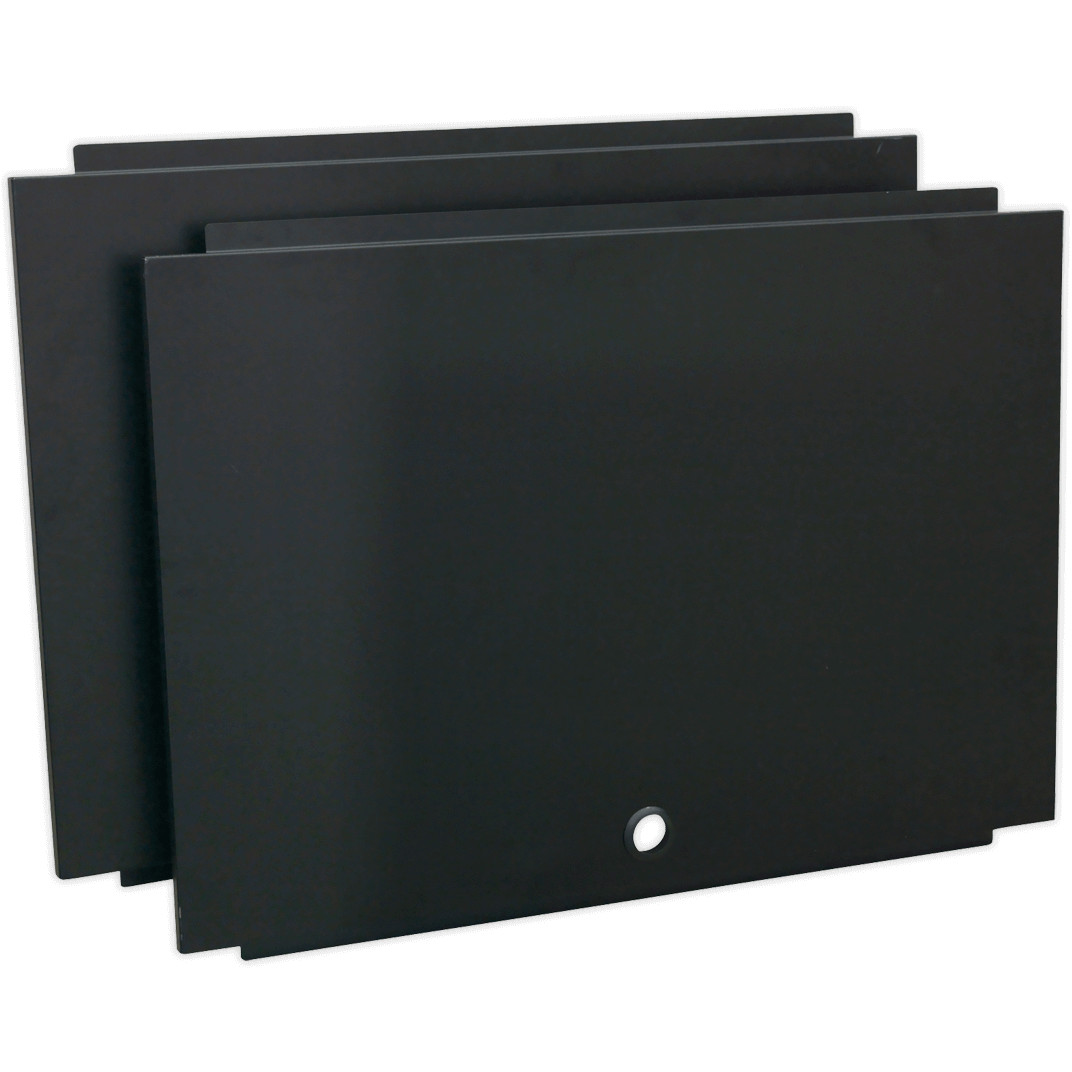 Sealey Back Panel Assembly for Modular Corner Wall Cabinet MSS System Black