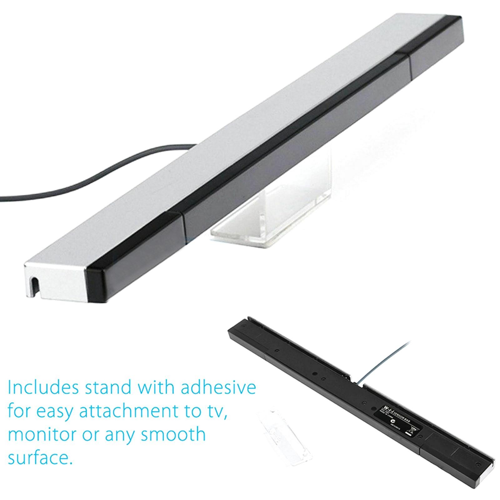 For Nintendo Wii & Wii U Controller Wired IR Infrared Ray Inductor Sensor Bar d