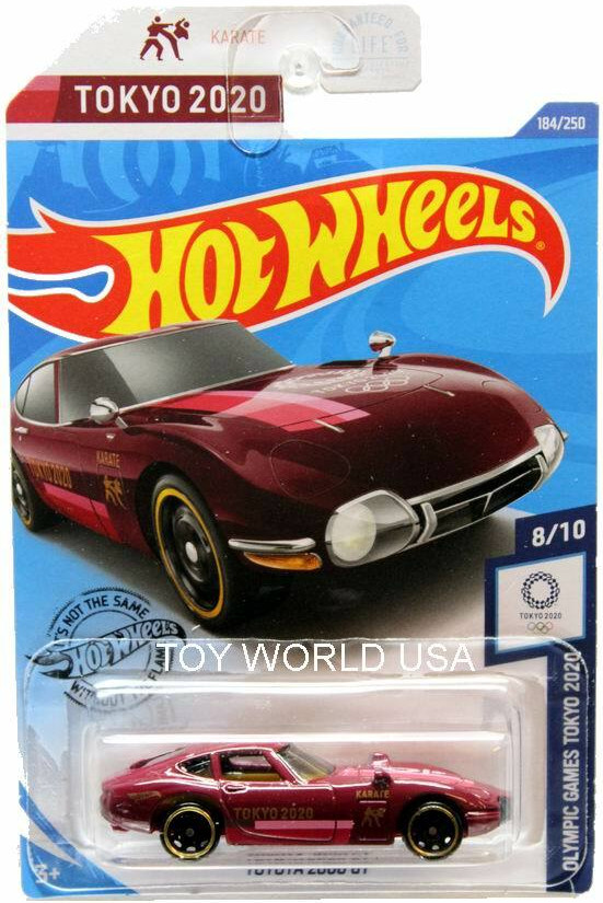 2020 Hot Wheels #184 Olympic Games Tokyo 2020 Toyota 2000 GT