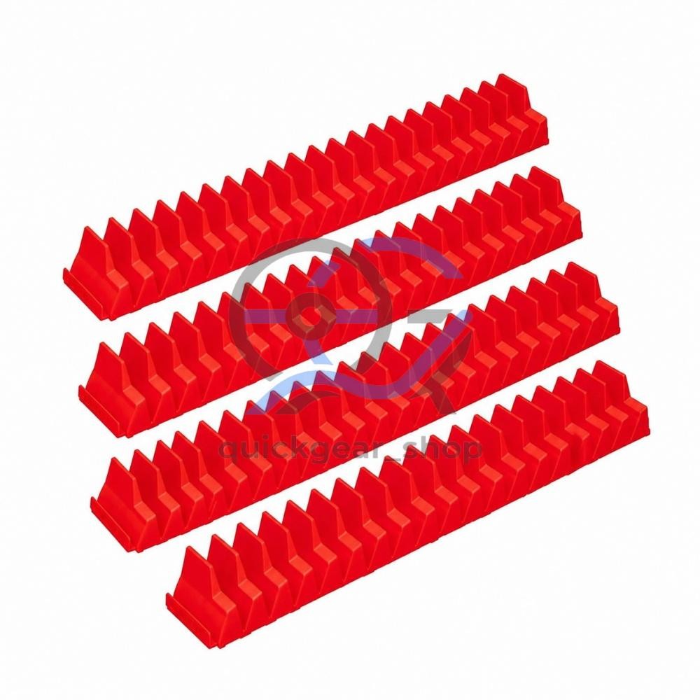80X Magnetic Modular Wrench Organizer Compact Tool Storage Slots hold Tools SAE