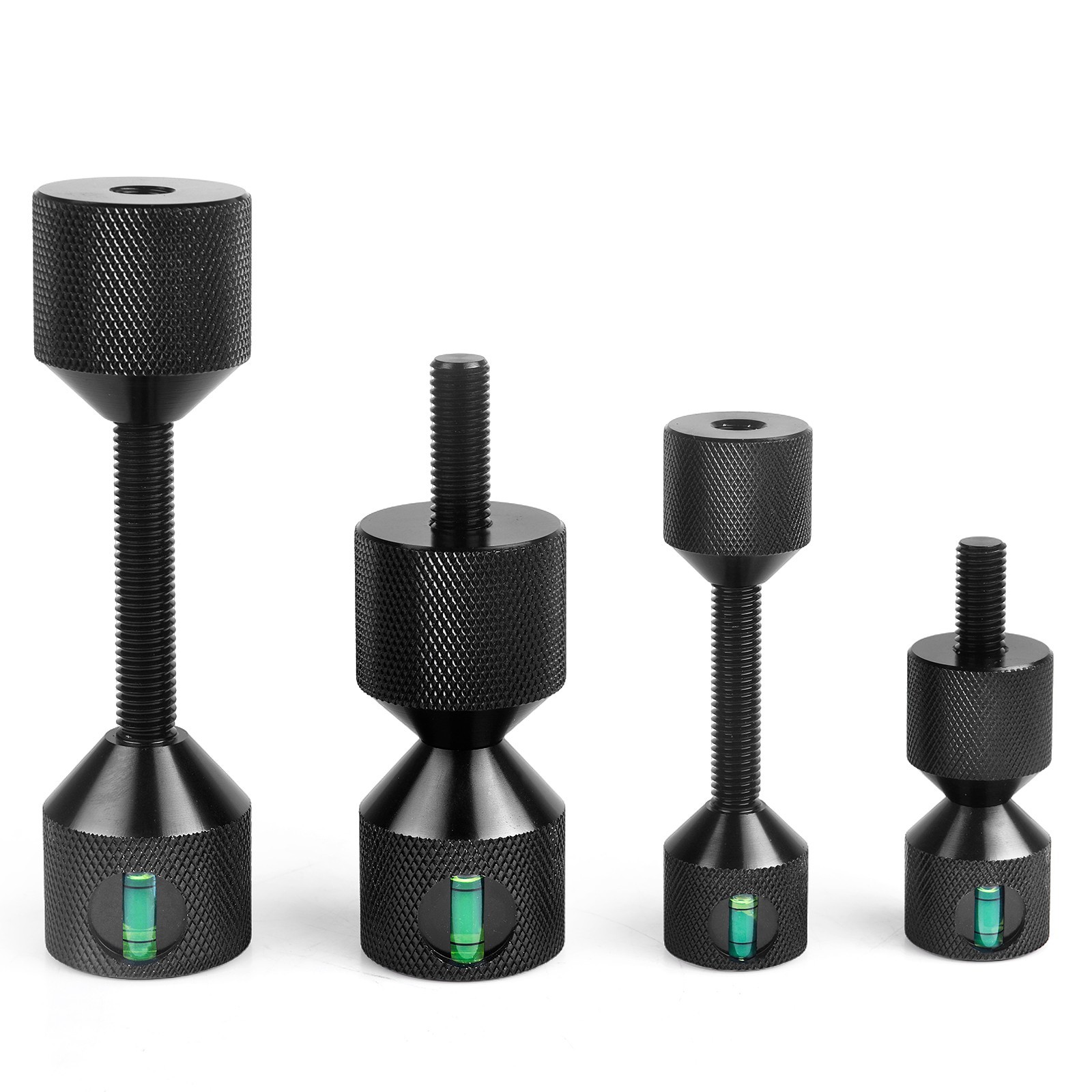 4Pcs Flange Two Hole Alignment Pins - 1-1/8" & 1-5/8" Double Pins with Level