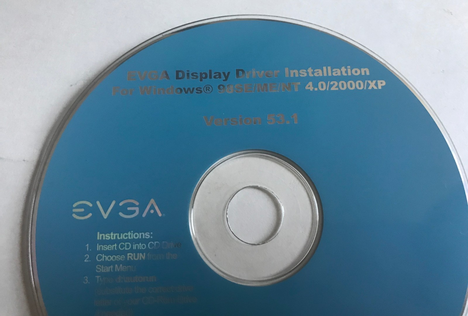 eVGA Display Driver Installation For Windows 98SE/ME/NT 4.0/2000/XP Version 53.1