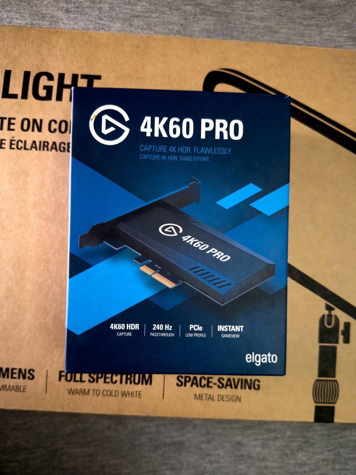 Elgato 4K60 Pro MK.2 Internal Capture Card PCIe Streaming 4K60 HDR10 Gaming PC