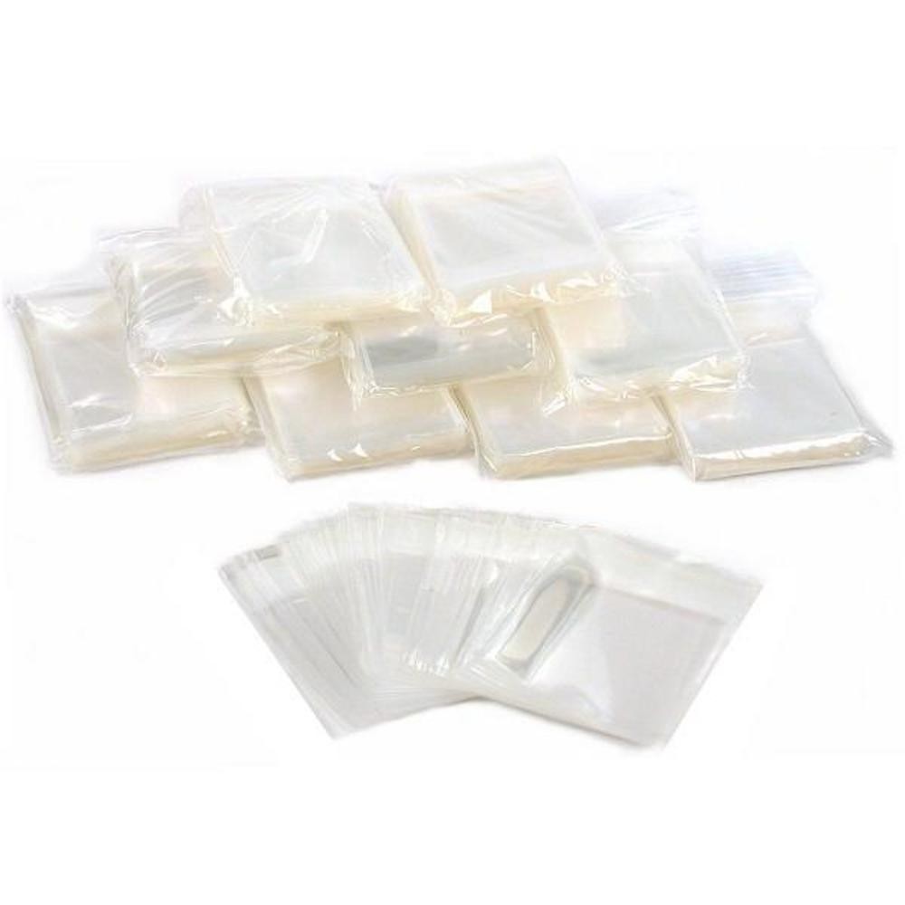 1000 Clear Bags Self Adhesive Sealable Jewelers 2" x 2"