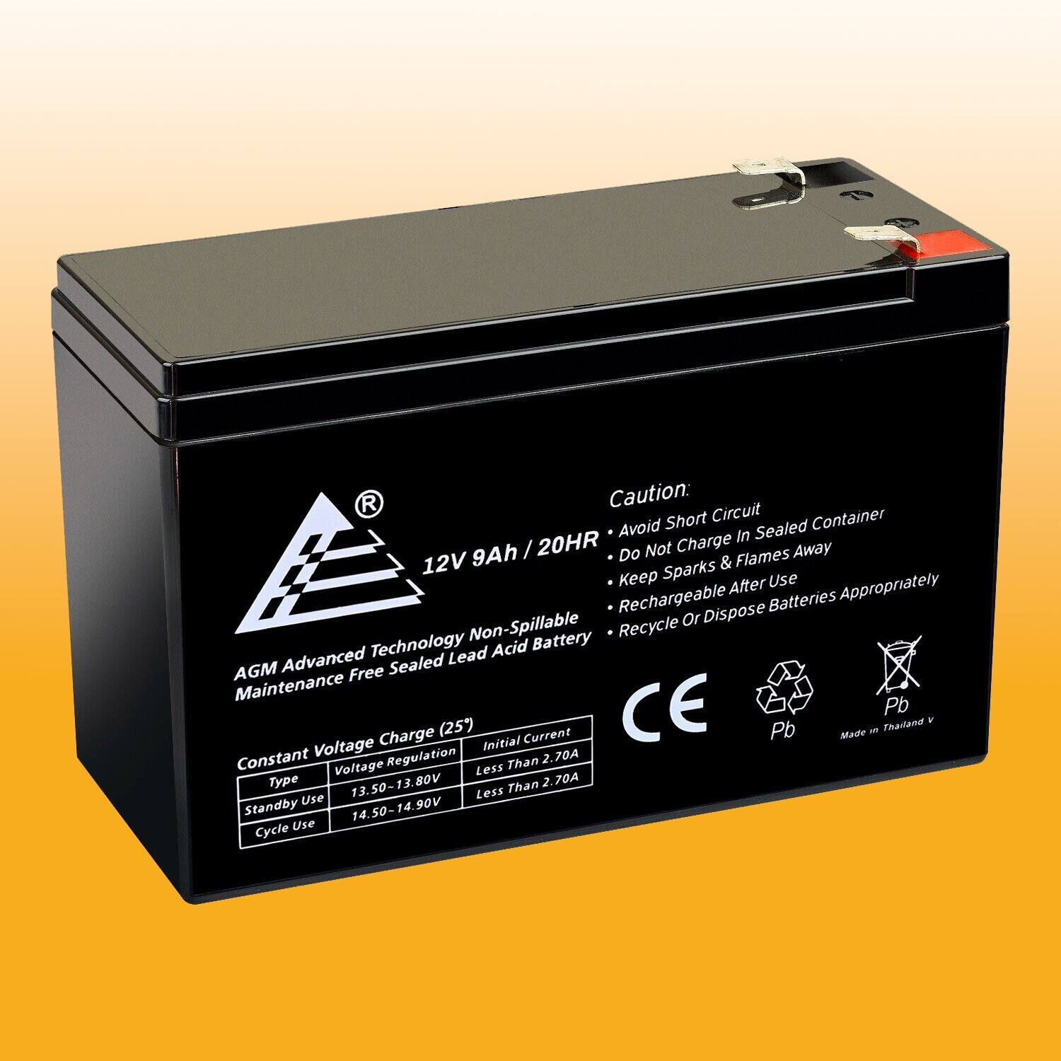 12V 9Ah Replacement Battery for APC Back-UPS ES 750 BE750BB