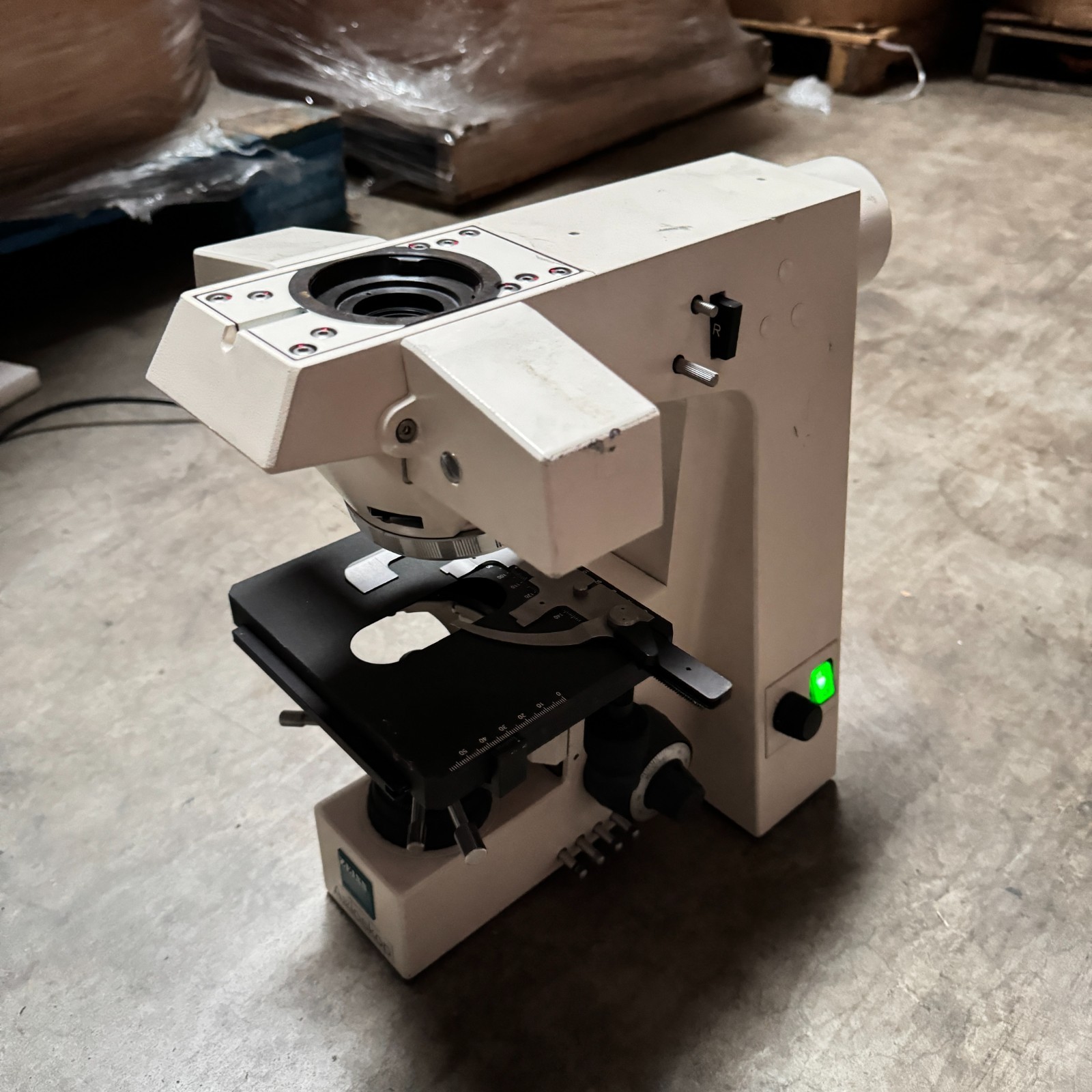 Carl Zeiss Axioskop EL-Einsatz 45 14 85 Laboratory Microscope | Incomplete