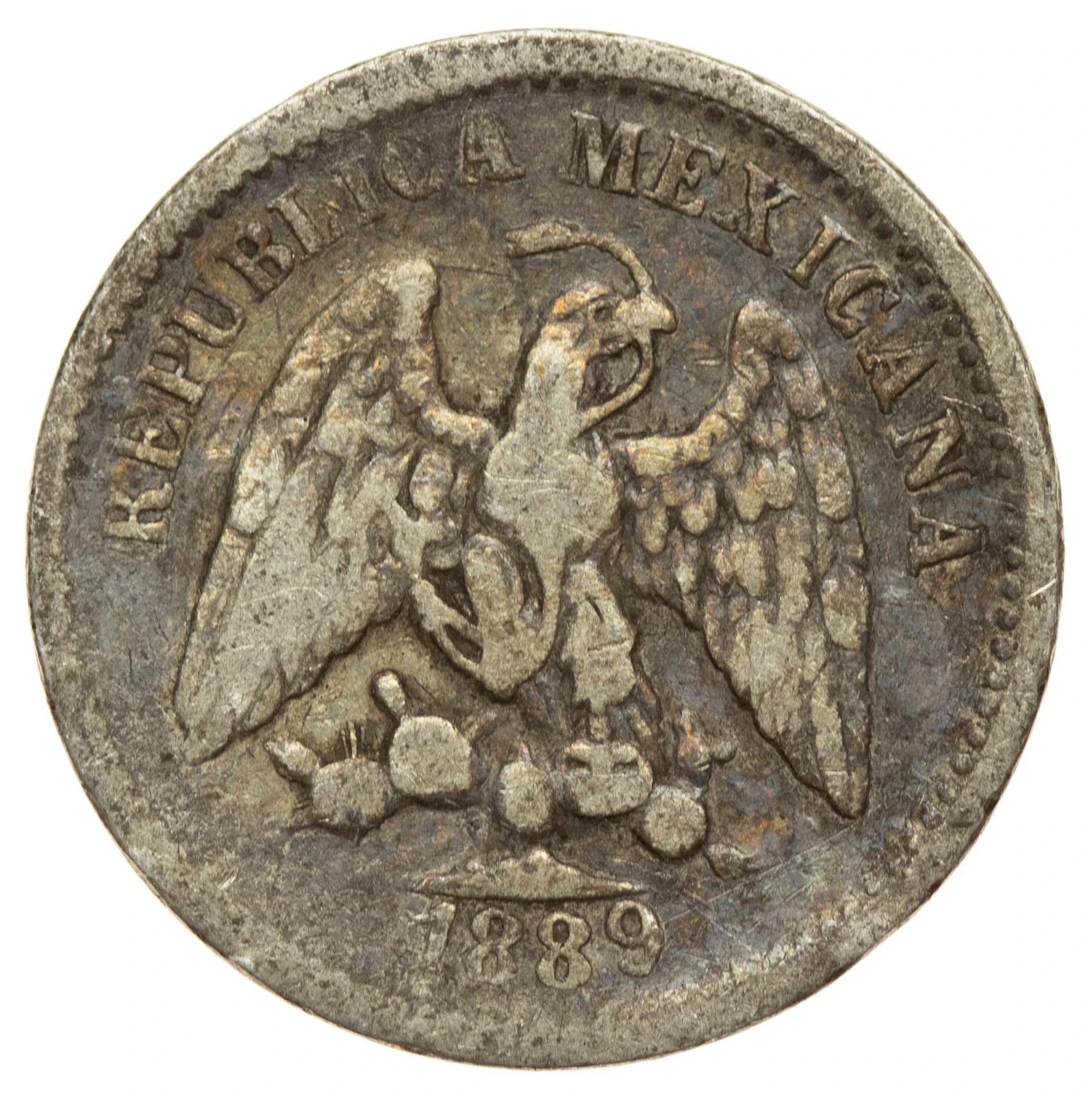 Mexico - 5 Centavos 1889 - Silver