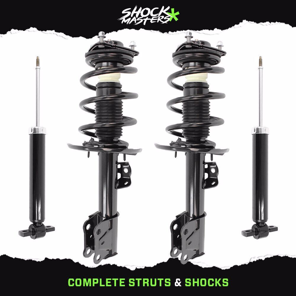 Front Quick Complete Struts & Rear Shocks for 2015-2023 Ford Mustang