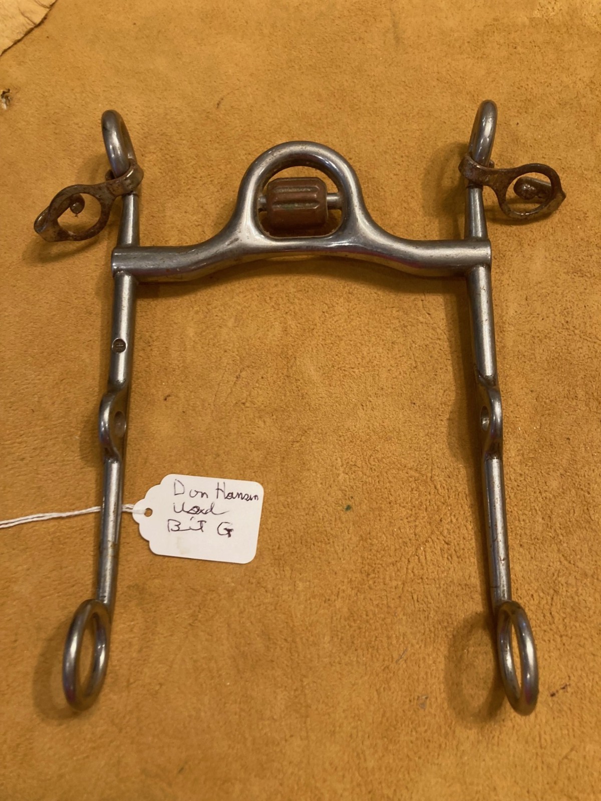 Don Hansen 5  English curb with copper roller