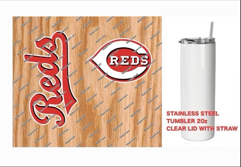 REDS    Tumbler 20 oz  Stainless Steel