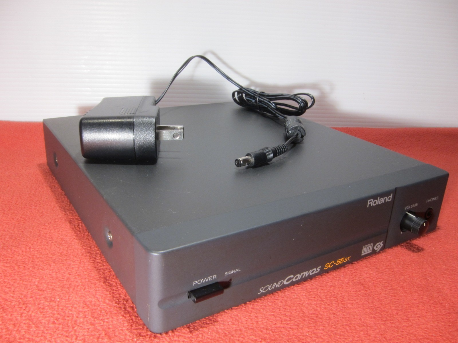 Roland SC-55ST Sound Canvas Synth Module Very Good Tested w/ power supply