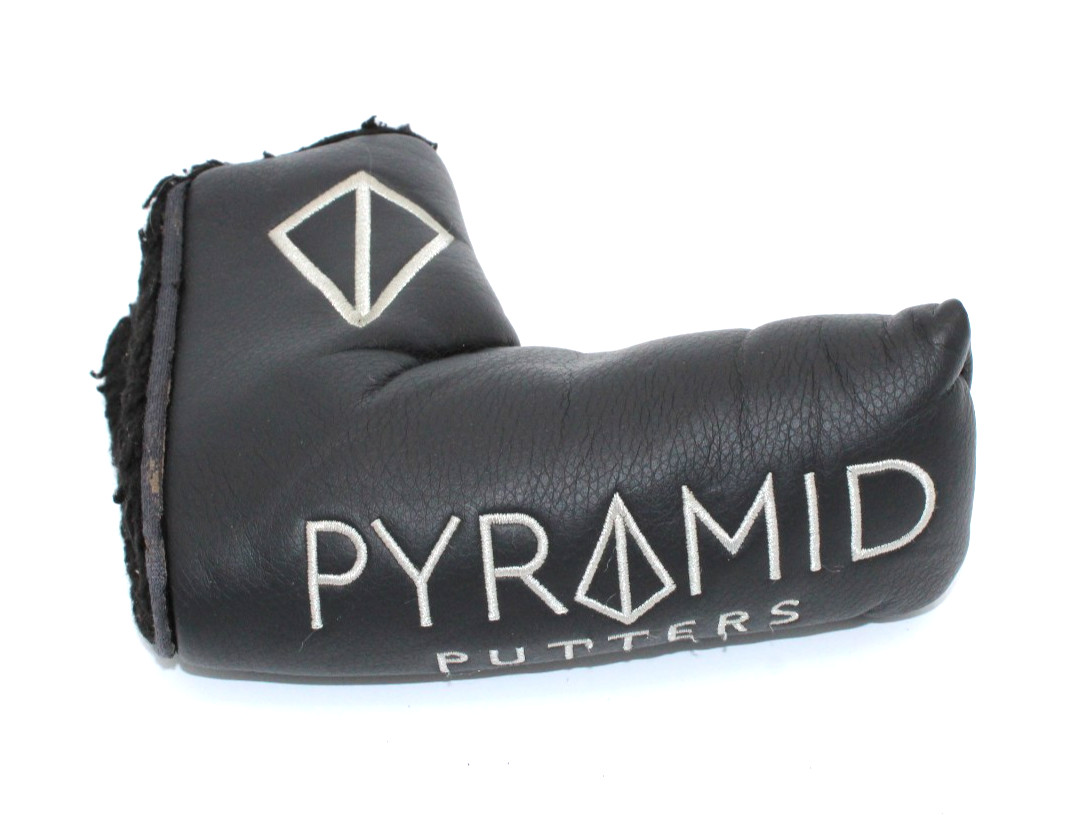Pyramid Putters Black Blade Putter Headcover Preowned Condition GOOD