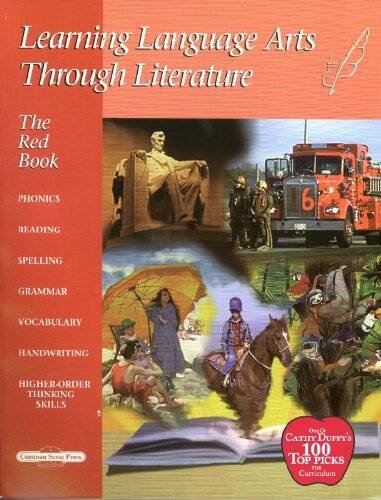 Learning Language Arts Through Literature: The Red Teacher Book - GOOD