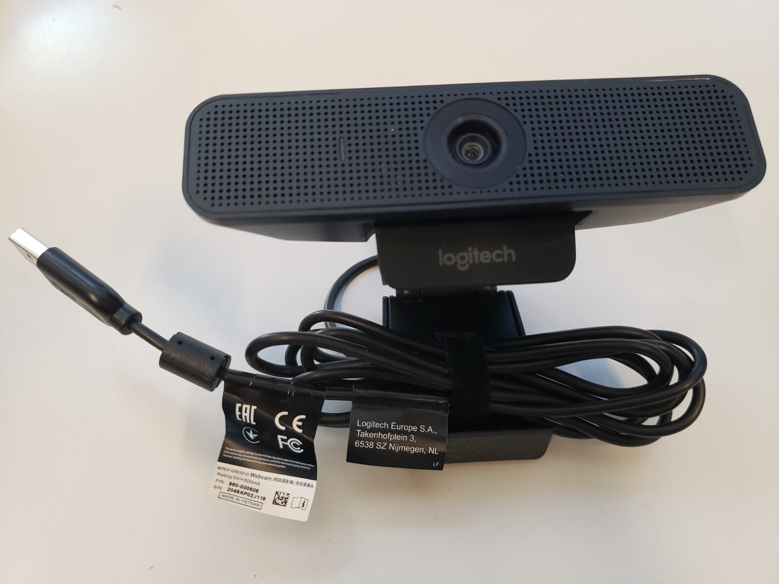 Used Logitech C925e HD Pro Webcam