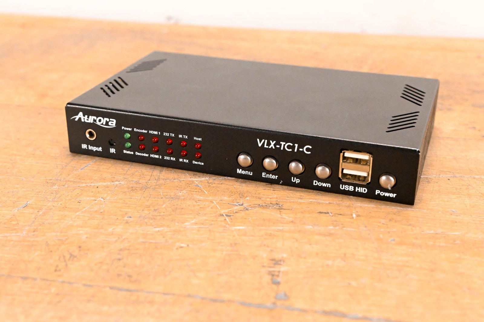 Aurora Multimedia VLX-TC1-C 4K 1Gbps AV-over-IP Transceiver CG01N7V
