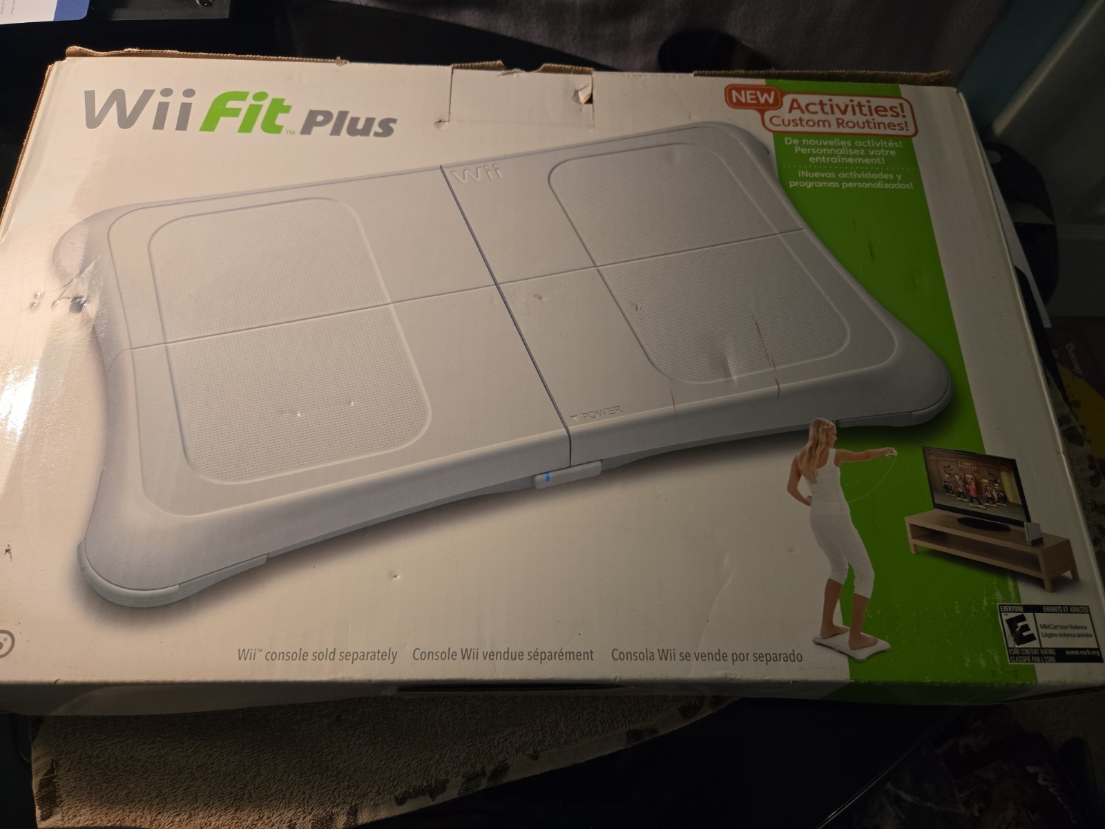 Wii Fit Balance Board Nintendo Exercise Fitness Controller BOARD ONLY!!