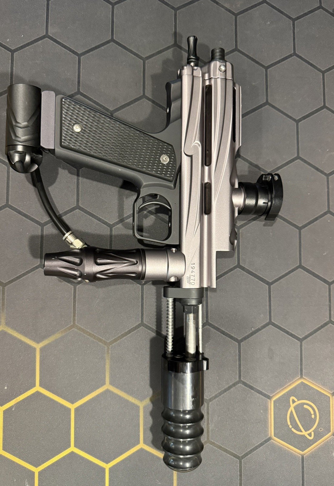 WGP Outkast Autococker Custom Pump Paintball Marker CP CCM ST 45 BLACK MAGIC