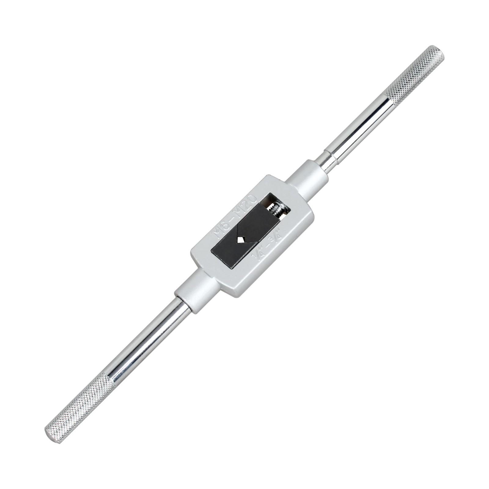M6-M20 Adjustable Tap Wrench Handle 1/4 In-3/4 In Hand Taps Holder Tapping Re...
