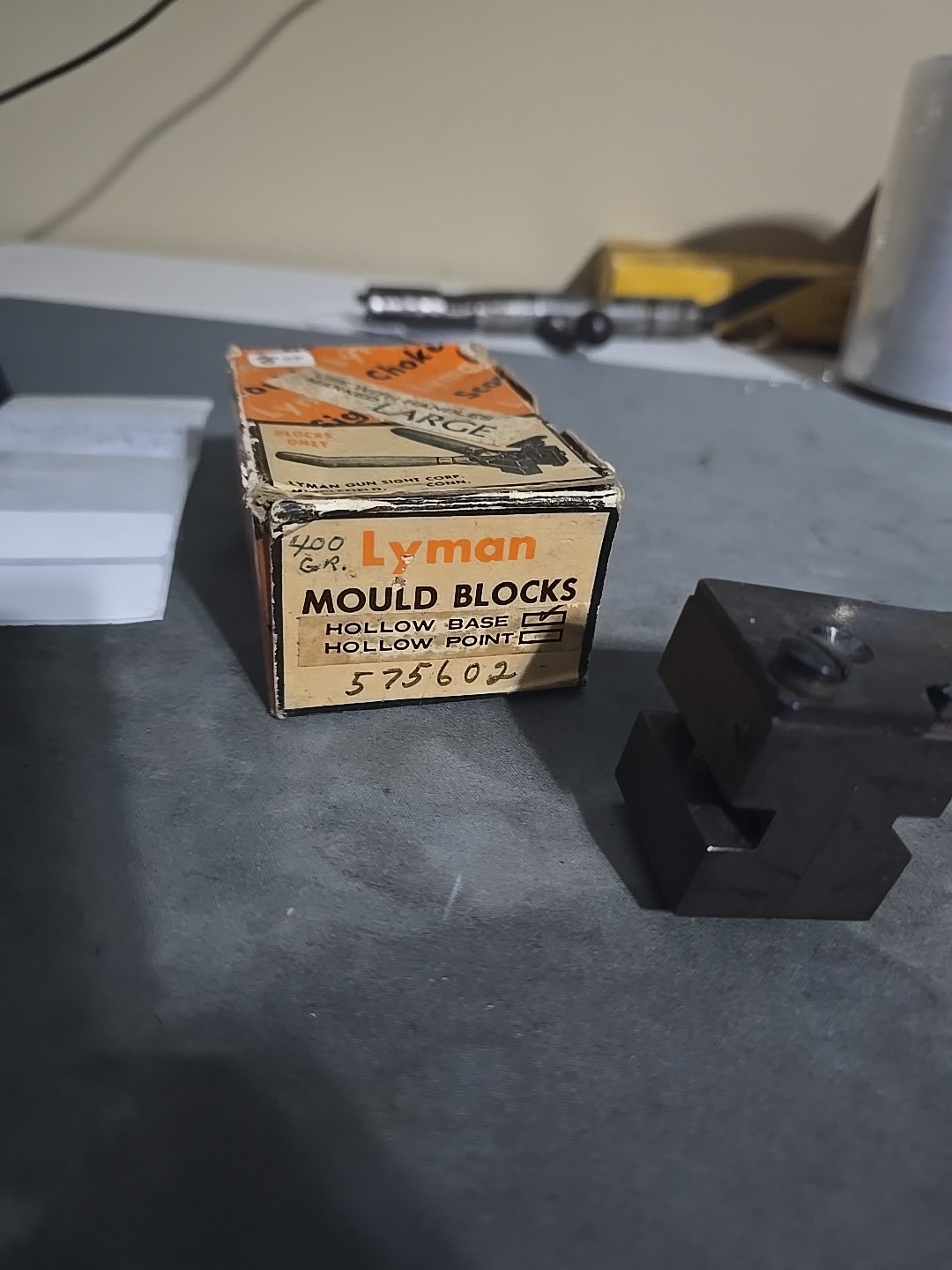 Lyman 575602 779 Minie Ball Bullet Mold Hollow  .575