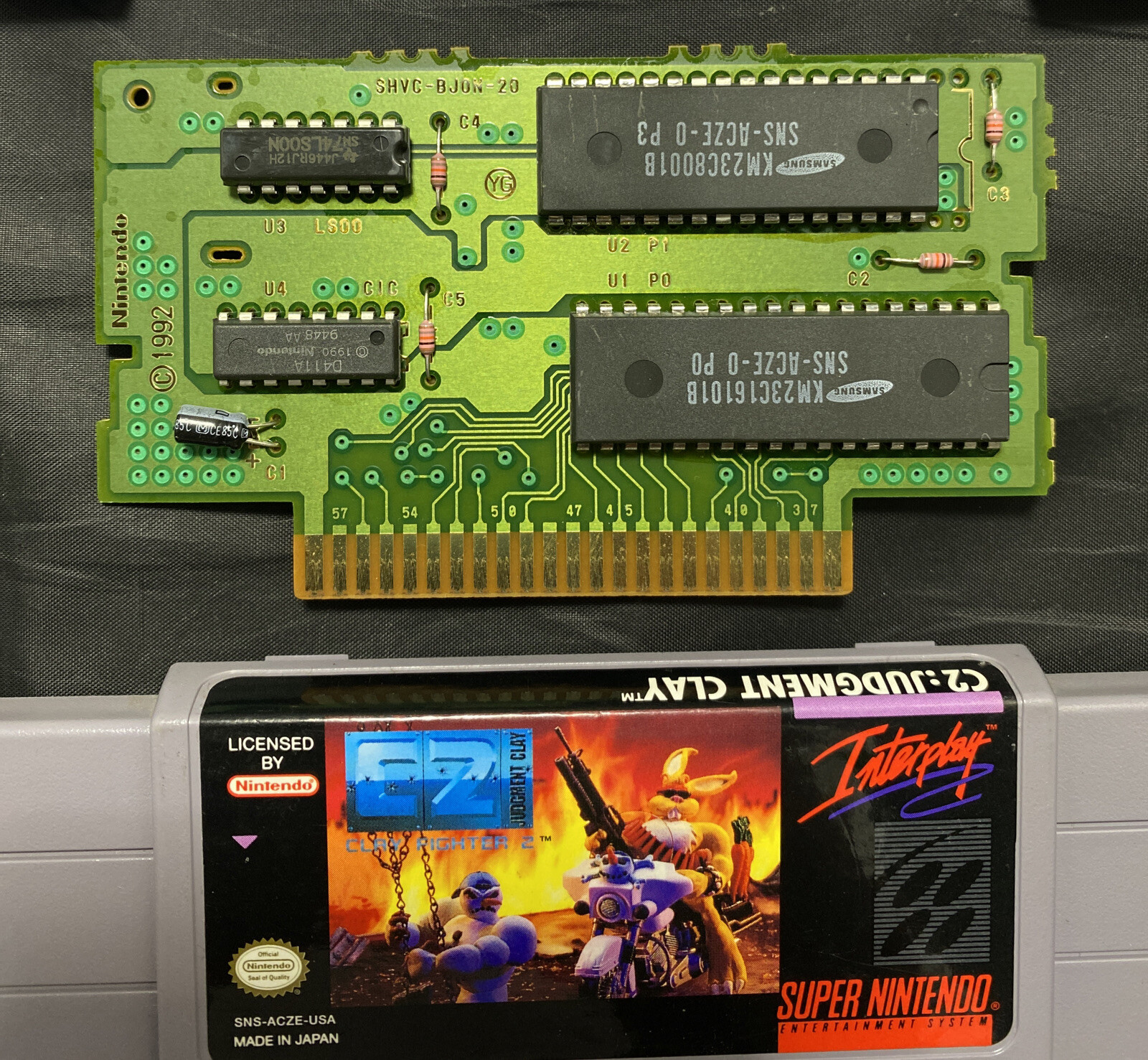 Claymates + C2 Judgment Day Cartridges Only Tested - Authentic