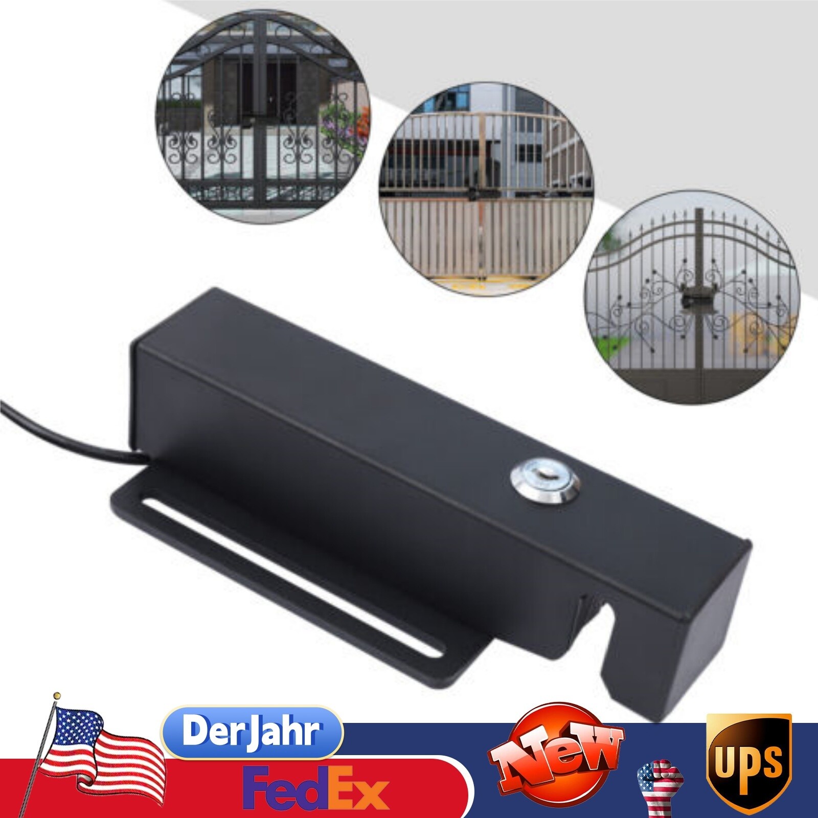 Automatic Electric Gate Lock for Swing Gate Opener Gate Operator System Device