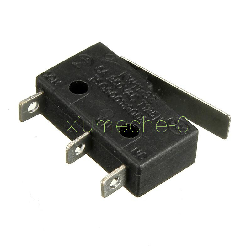5PCS Tact Switch KW11-3Z 5A 250V Microswitch Round Handle 3PIN