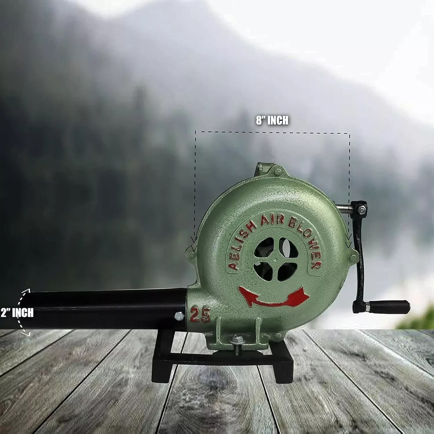 Hand Crank Blacksmith Forge Blower Manual Fan