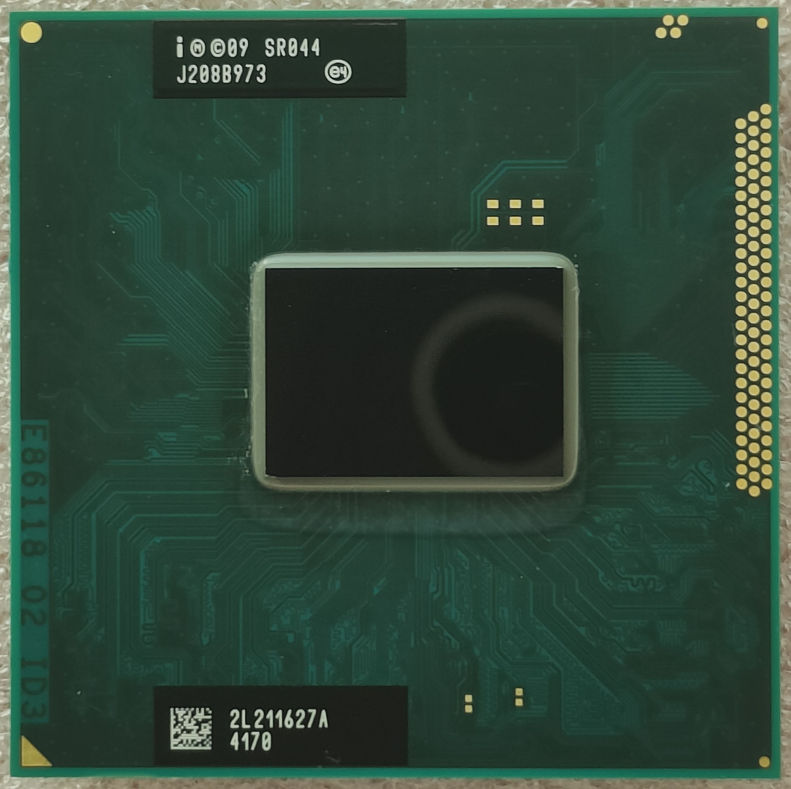 Intel Core i5-2540M SR044 Dual-Core CPU Processor 2.6 GHz 5 GT/s Socket G2