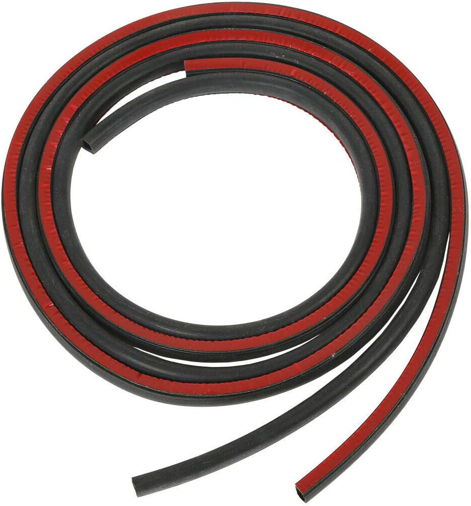 Pair of 64" Hard Saddlebag Cover Gasket, Weatherproof saddlebag lids Seals for H