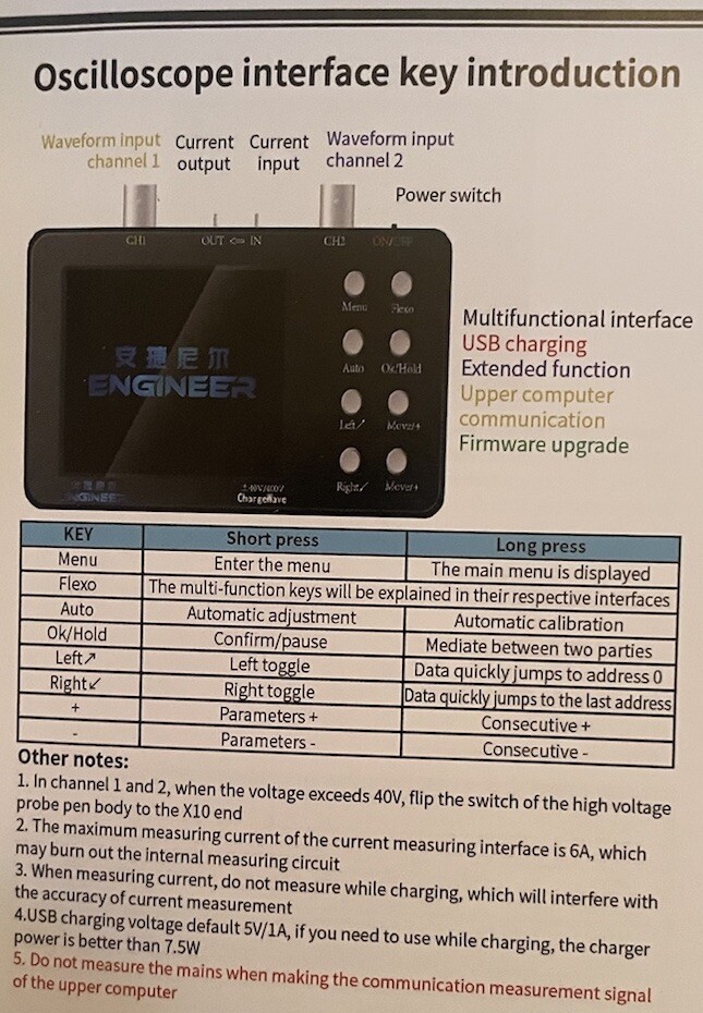 Oscilloscope Interface