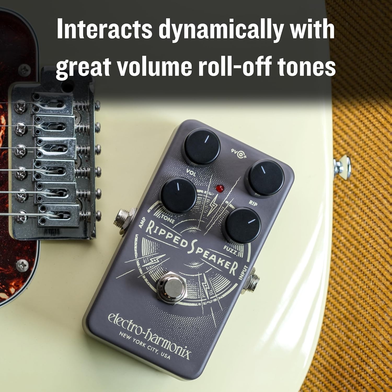 ELECTRO-HARMONIX Ripped Speaker Fuzz Guitar Effector New