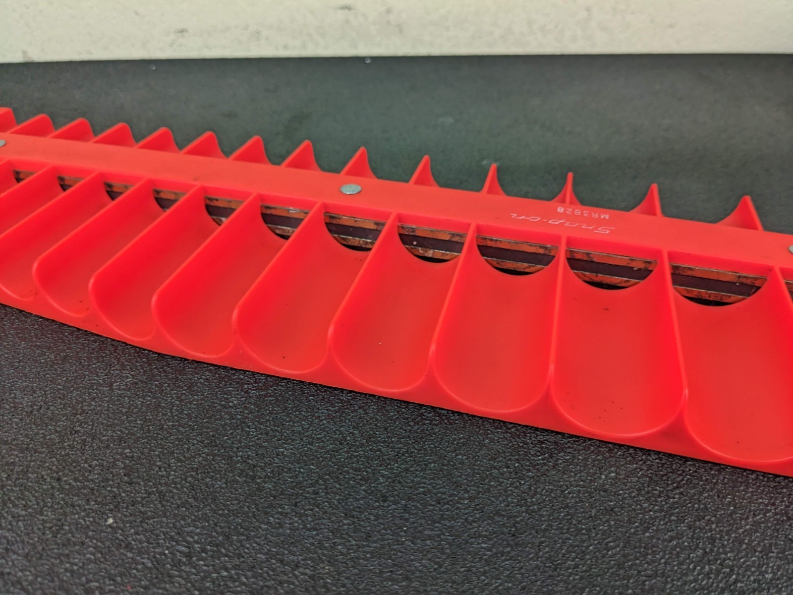 #bo725 Snap On Tools MR3828 Magnetic 3/8" Drive Socket Organizer