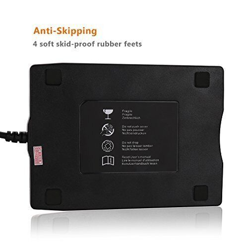 USB External Floppy Disk Drive, 3.5-inch Portable 1.44MB FDD Diskette Drive,