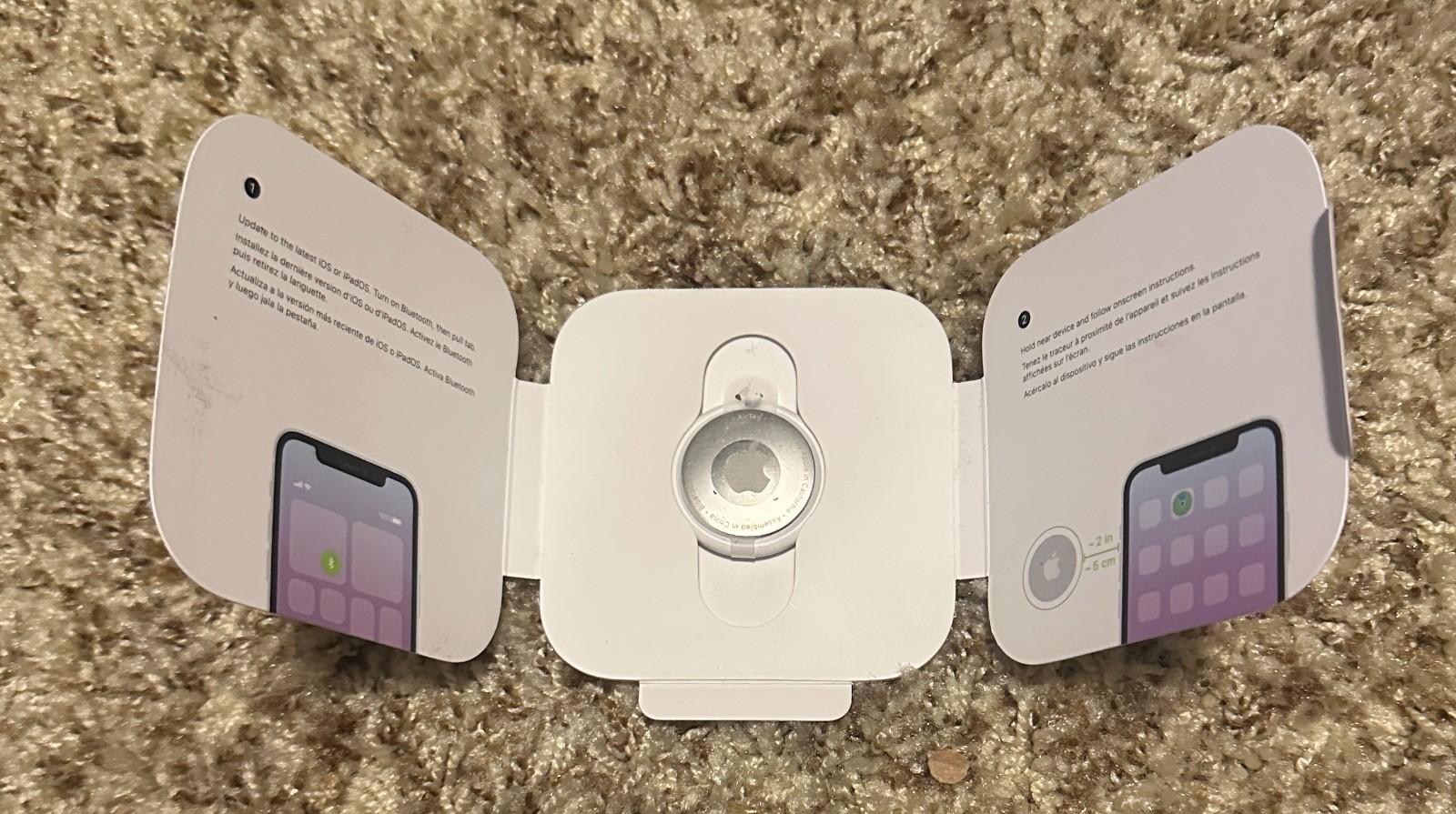 Apple AirTag - 1 Original Air Tag for iPhone & iPAD A2187