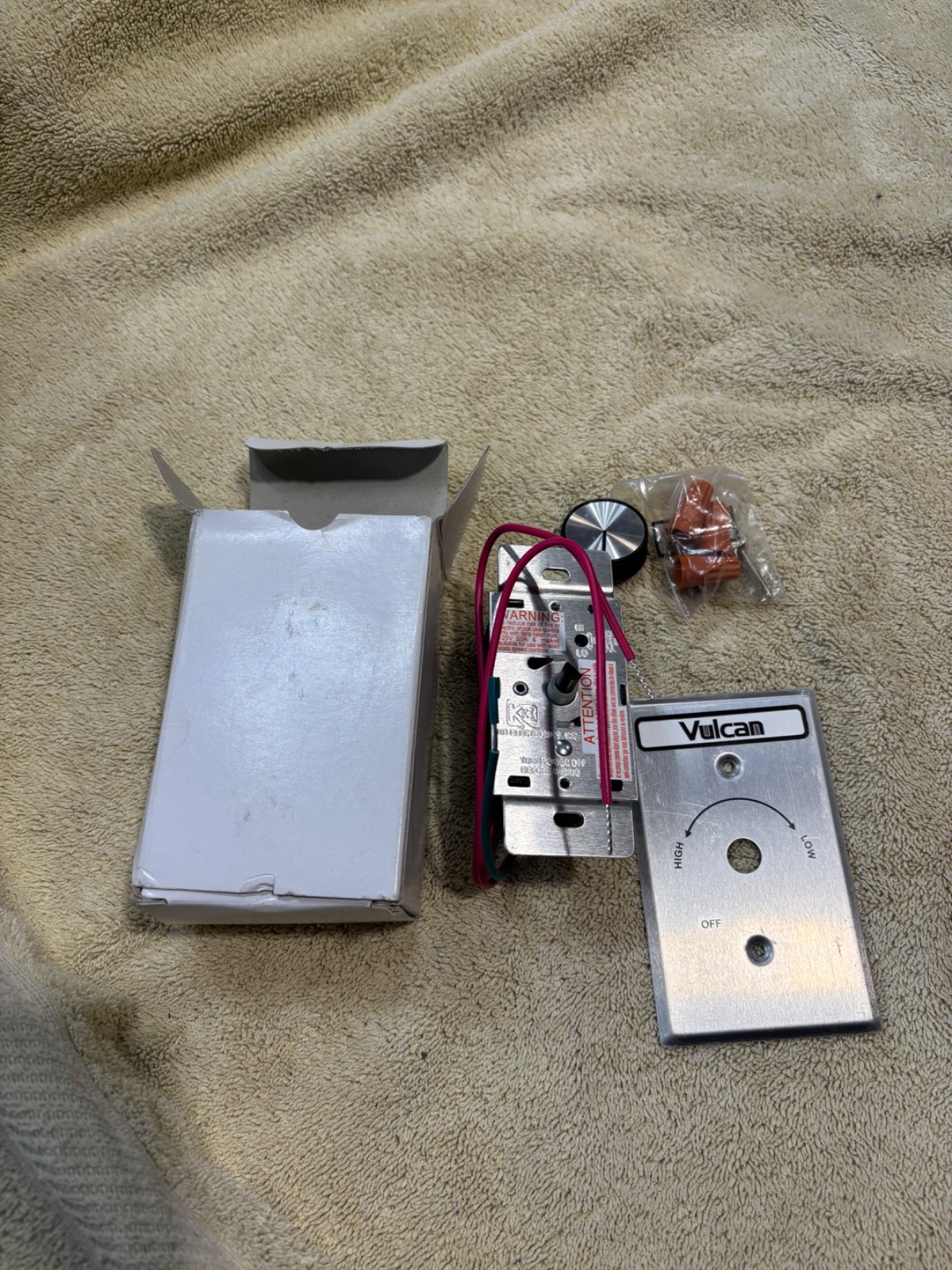 KB Electronics KBWC-15K Wall Mounted Variable Speed Fan Controller