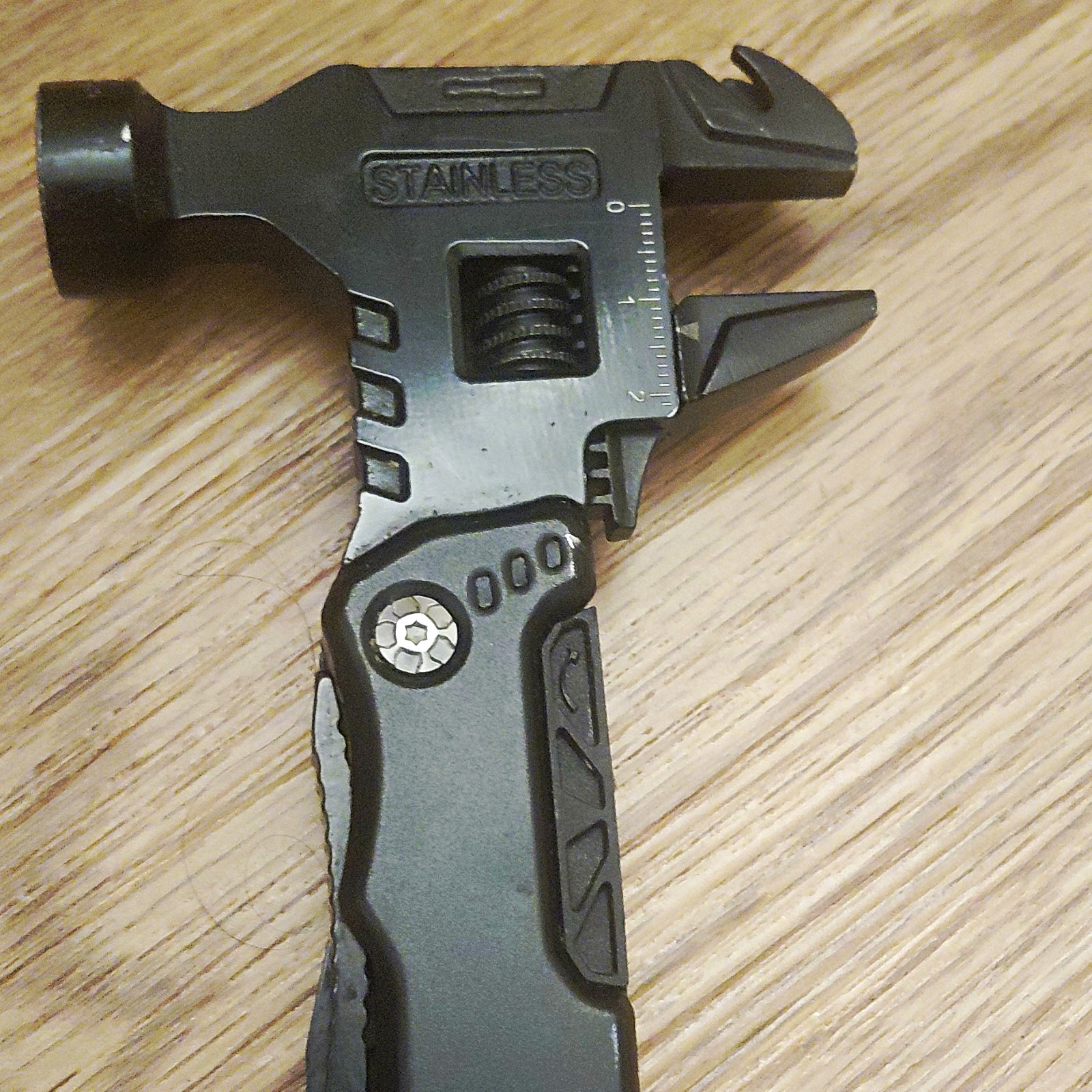 STANLEY Folding Multi-Tool Pliers with Knife Blade, Metal Handles, 6 in