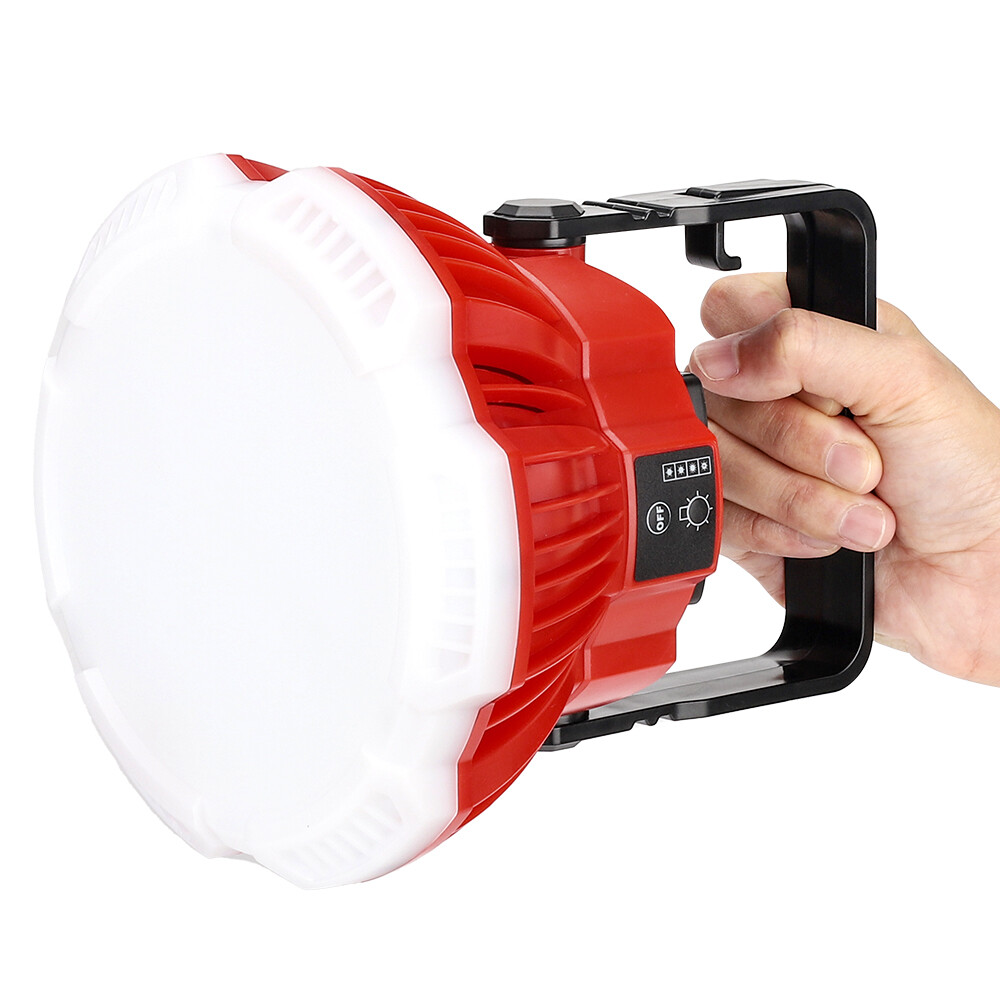 2400LM LED Camping Lantern for Milwaukee 18v Battery 24W Cordless LED Work Light