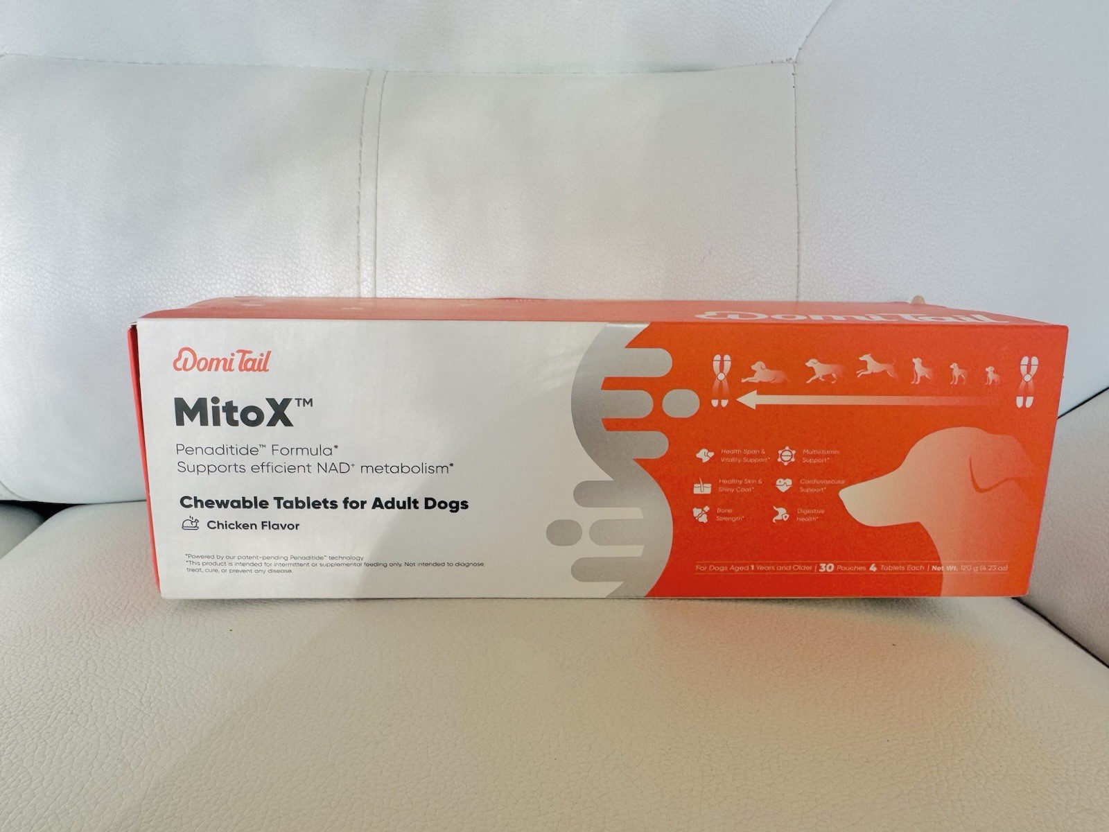 Domi Tail Supplement MitoX Formula For Adult Dogs  vitamins supplements