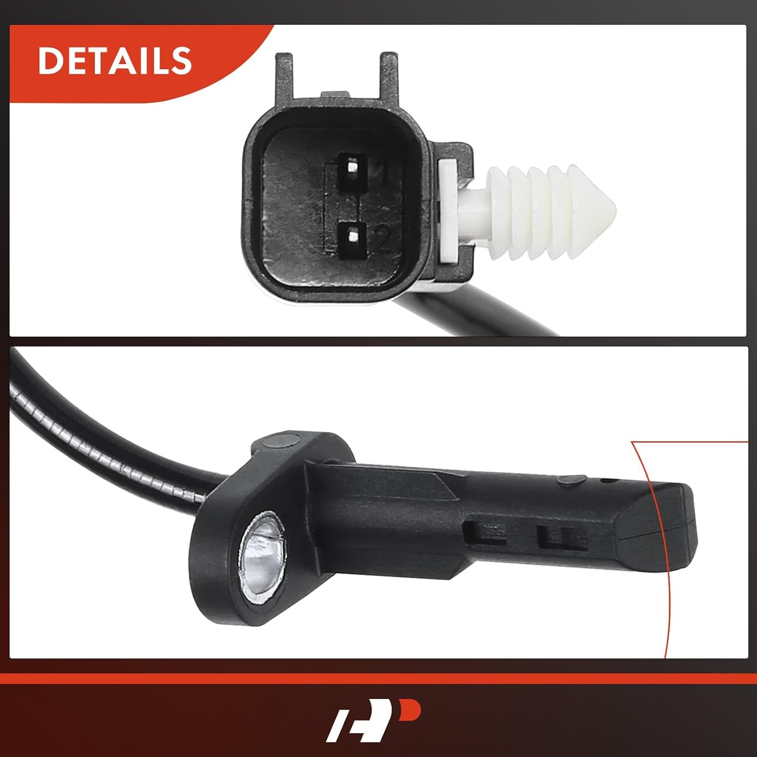 A-Premium Front Left and Right ABS Wheel Speed Sensor-Compatible w/Chevrolet&GMC