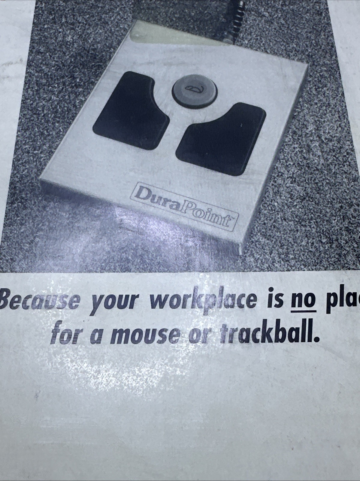 NEW DURAPOINT VP2000 INDUSTRIAL MOUSE - Untested