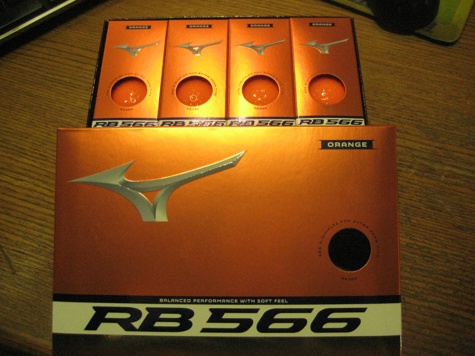 2 dozen BRAND NEW 2024  Mizuno RB 566 mens Orange  golf balls