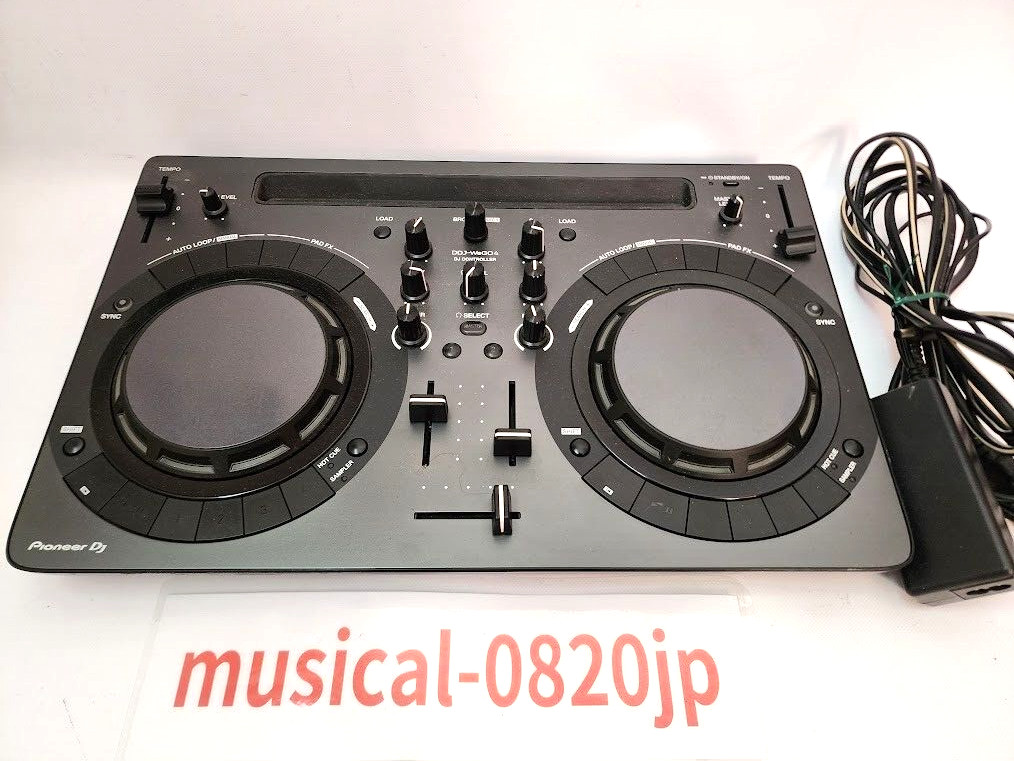 Pioneer DDJ-WEGO4-K Black DJ Controller 2-Channel