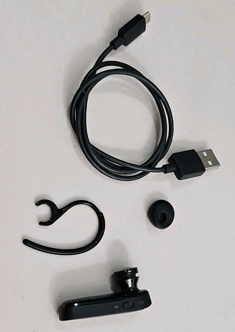 Jabra - Talk 25 SE Bluetooth Headset - Black -