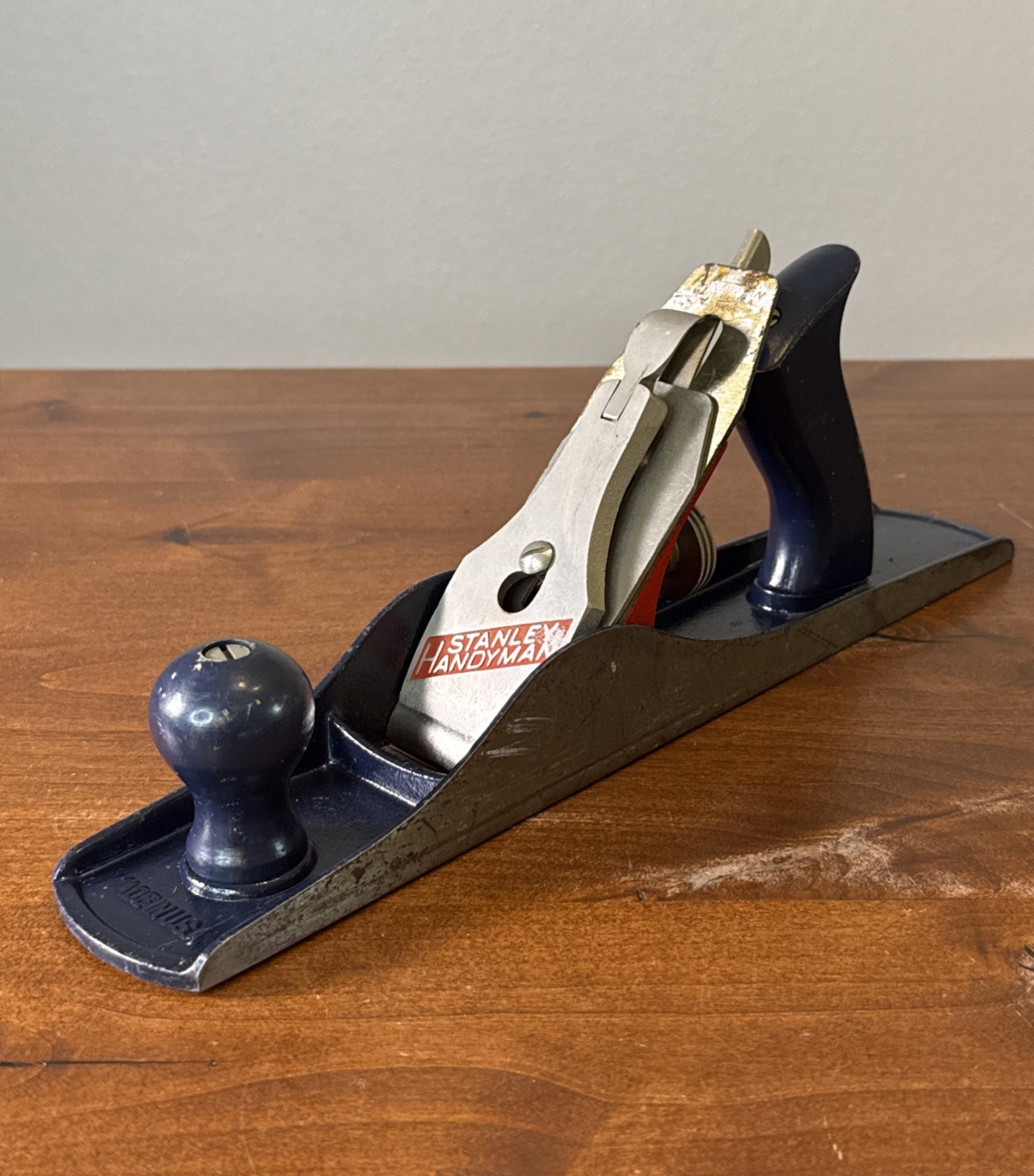 Stanley Handyman H1205 14” Smooth Jack Plane Blue Vintage