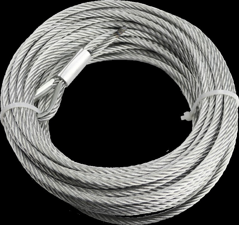 KFI 2500-3500 lb. Replacement Galvanized Steel Winch Cable 3/16"x46' ATV-CBL-3K