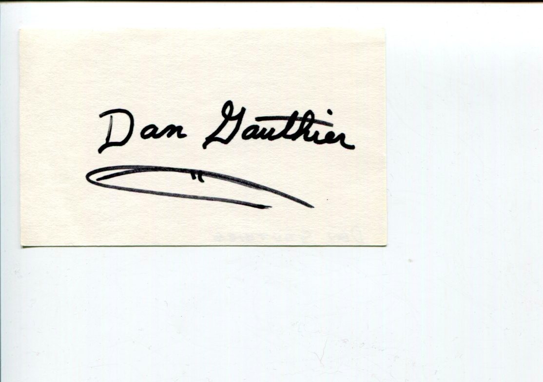 Dan Gauthier Beverly Hills 90210 Charmed Melrose Place Friends Signed Autograph