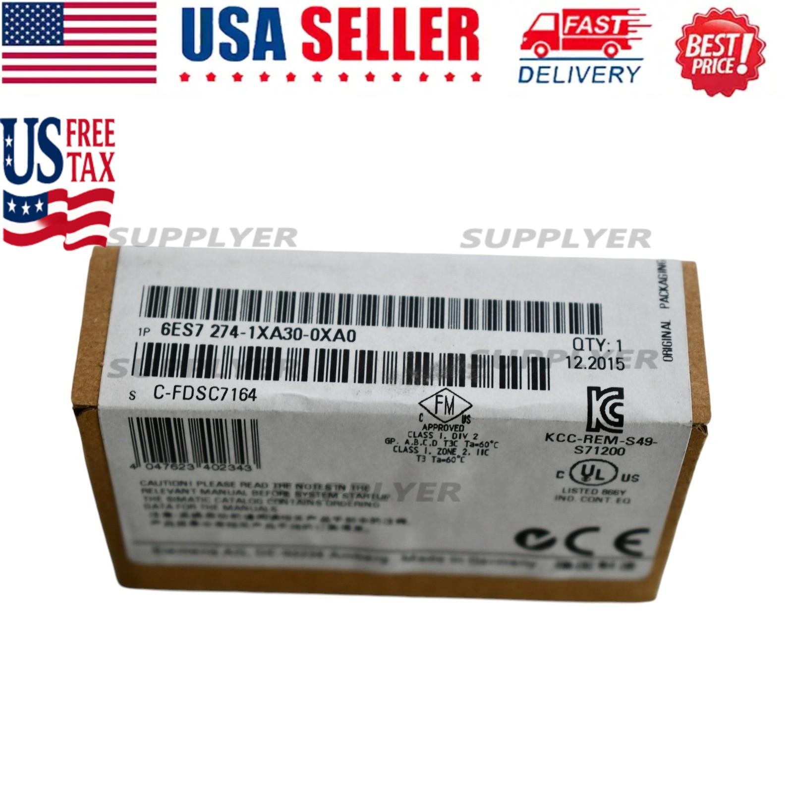 NEW Siemens 6ES7274-1XA30-0XA0 6ES7 274-1XA30-0XA0 Analog Simulator 2 Ch Pote