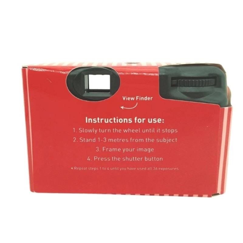 Disposable 135 Film Camera Preloaded 8/17/24 Exposures No Focused Need Indoor